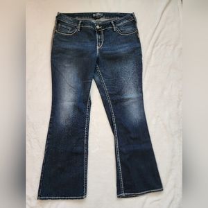Silver Jeans Aiko Bootleg Plus Size 16